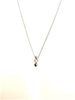 Collana Recarlo Donna Feeling in Oro bianco Diamante P71PD001/020 - P71PD001/020